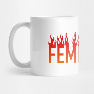 Feminista Fire Mug